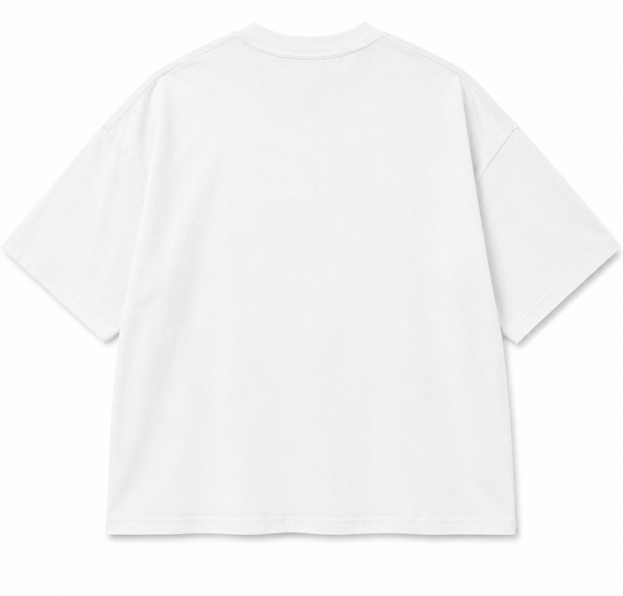 Brat Oversized Graphic Tee - White