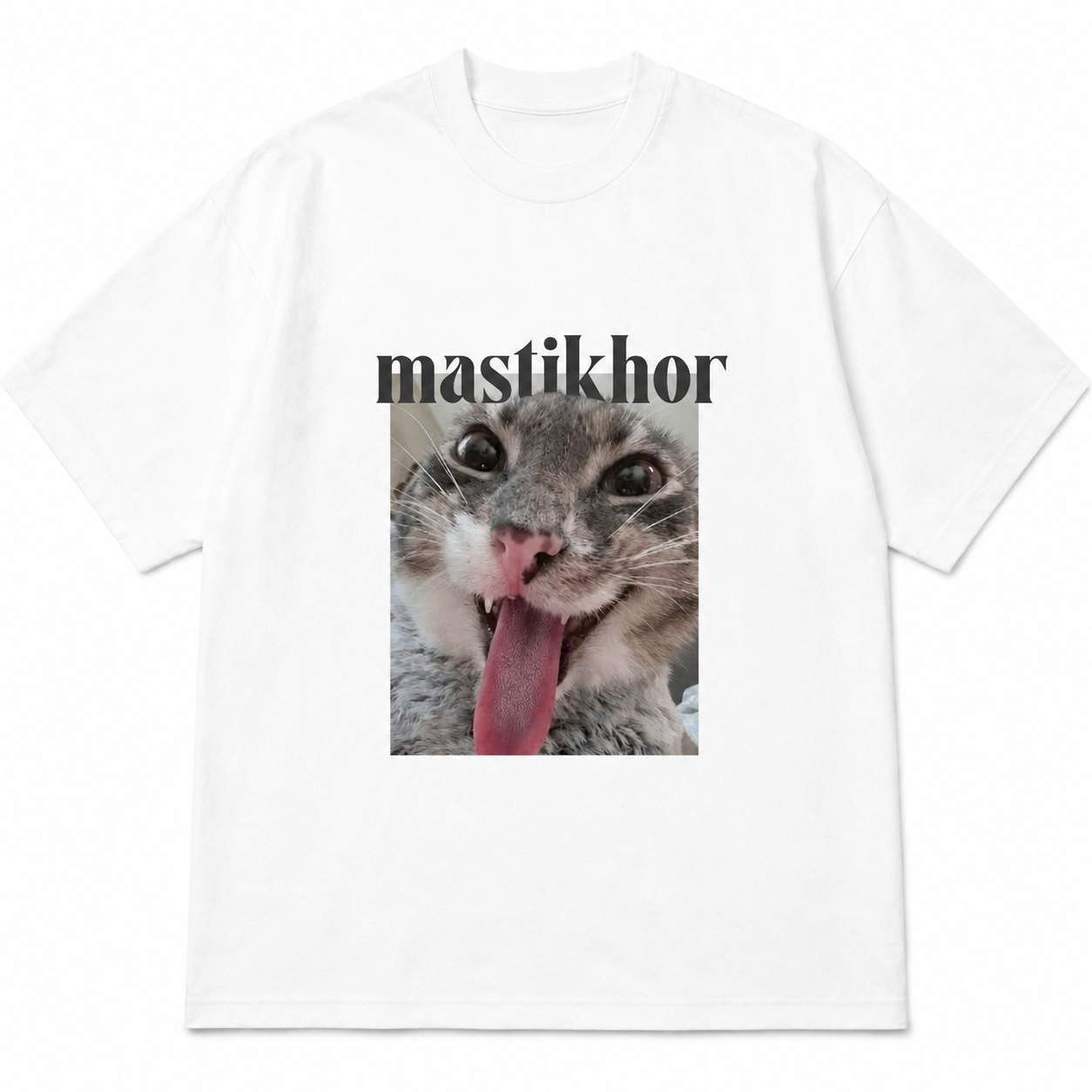 Mastikhor Oversized Tee - White