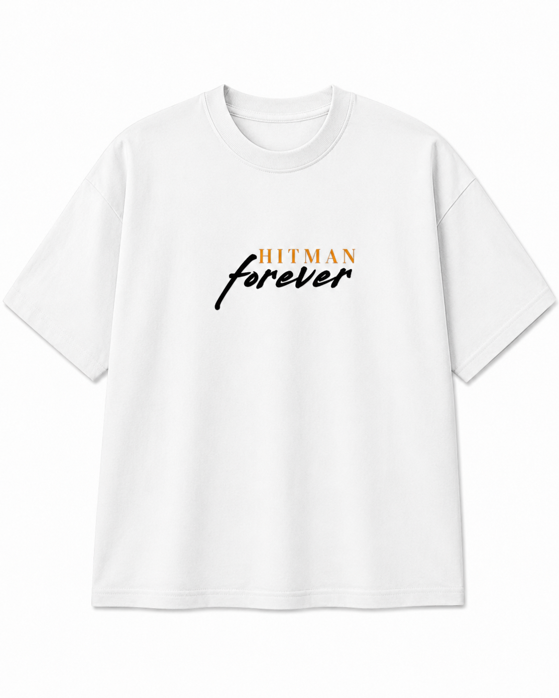 Hitman Forever - Rohit Sharma Tribute Oversized Tee - White