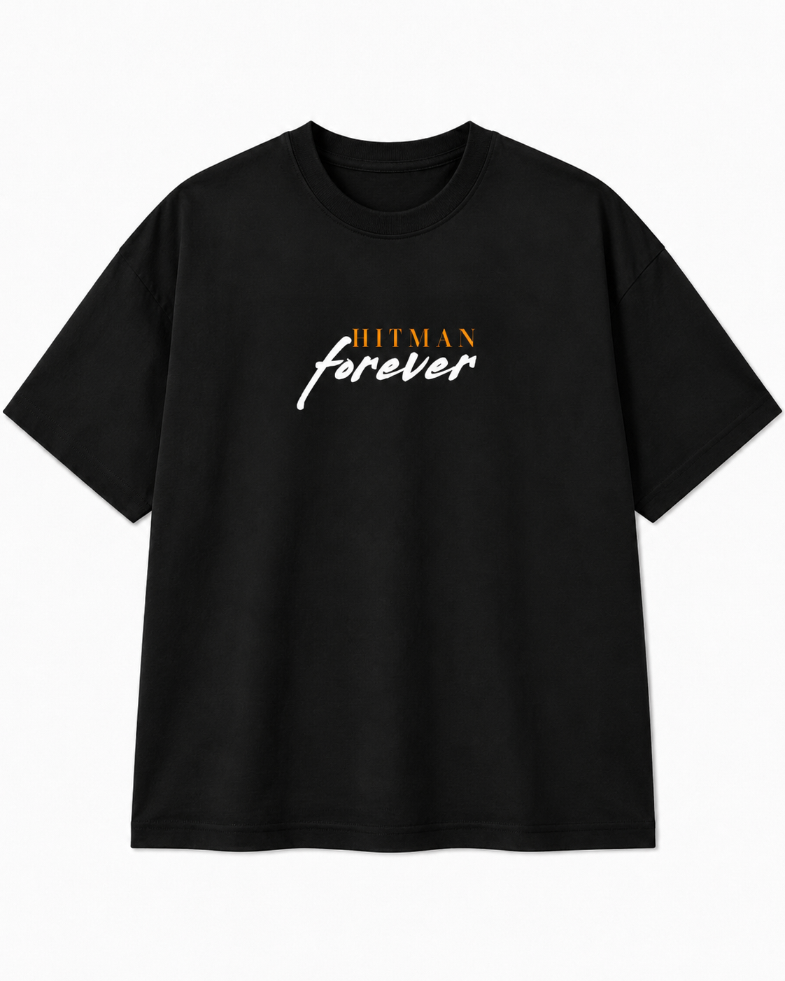 Hitman Forever - Rohit Sharma Tribute Oversized Tee - Black
